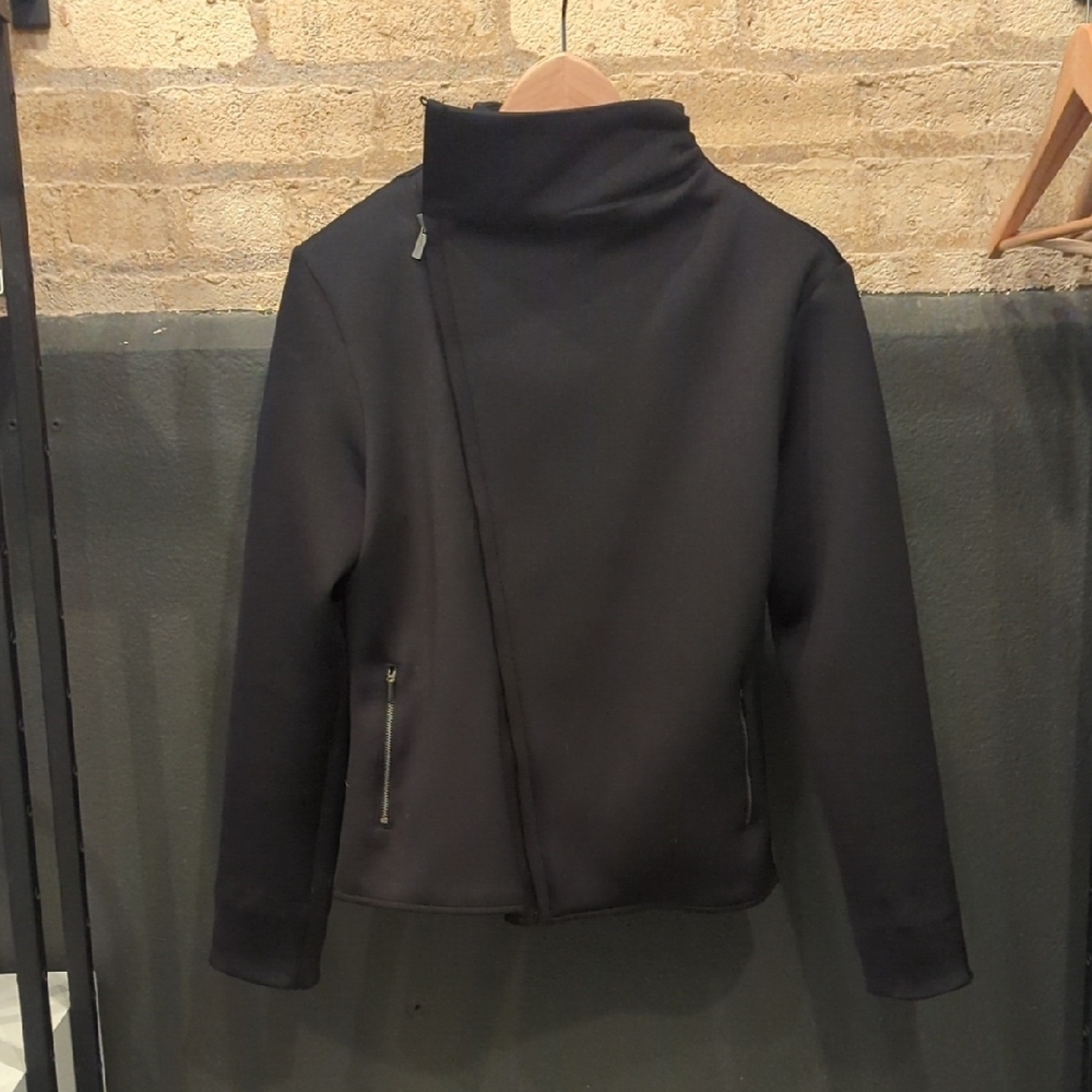 ADAY Black Asymmetrical Women's Jacket